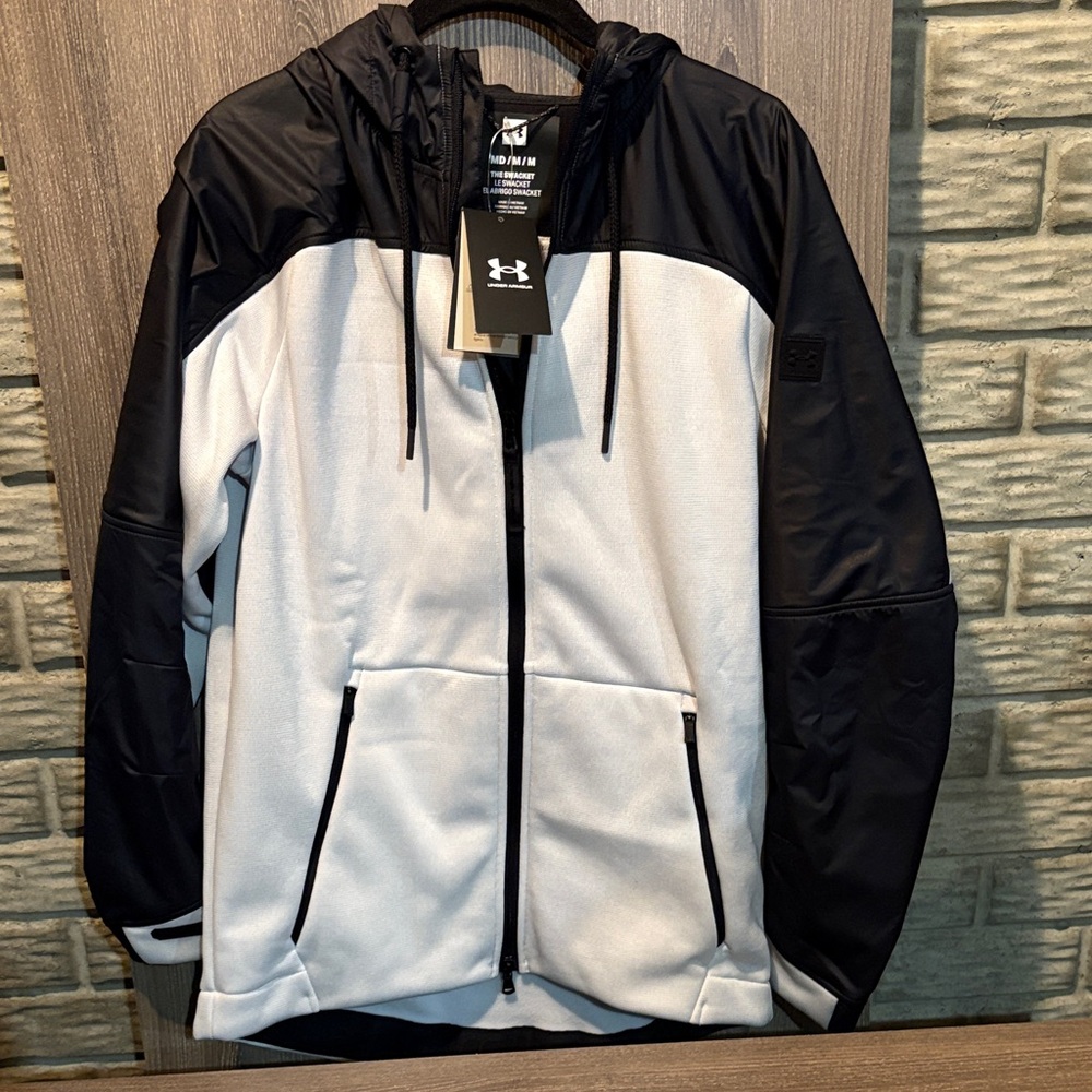 Under Armour Men's Black and White Performance Jacket